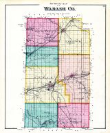 Wabash County 1875 Indiana Historical Atlas